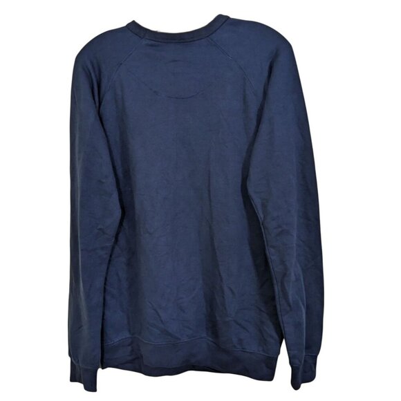 Stranger Things Sweatshirt Adult Medium Blue Pullover Netflix Stretch Crewneck - Picture 2 of 4